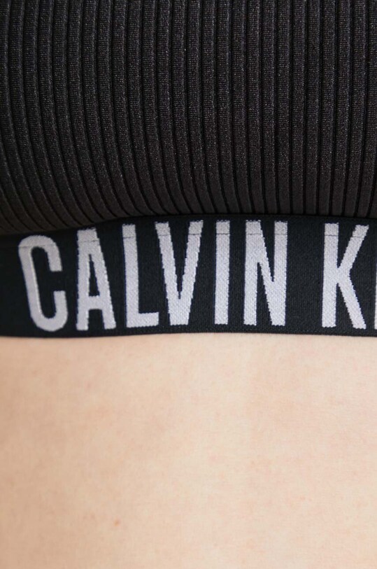 Купальный бюстгальтер Calvin Klein чёрный KW0KW02018.PPYX