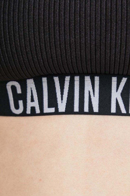 Calvin Klein biustonosz kąpielowy czarny KW0KW02018.PPYX