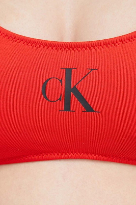 Calvin Klein biustonosz kąpielowy KW0KW01971.PPYX czerwony