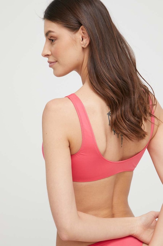 Oblečenie Plavková podprsenka Calvin Klein KW0KW01971.PPYX fialová