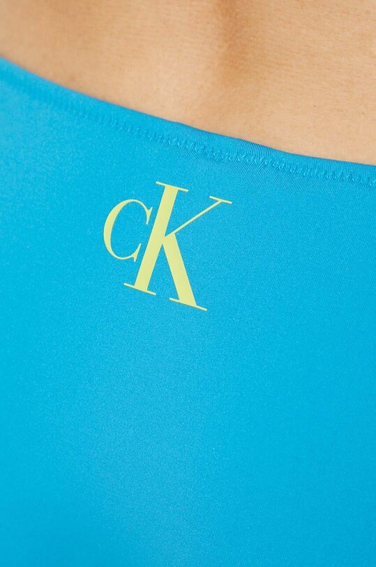 Plavkové nohavičky Calvin Klein modrá KW0KW01987.PPYX