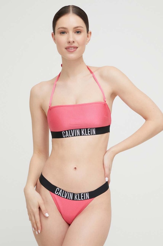 Odzież Calvin Klein brazyliany kąpielowe KW0KW02019.PPYX fioletowy