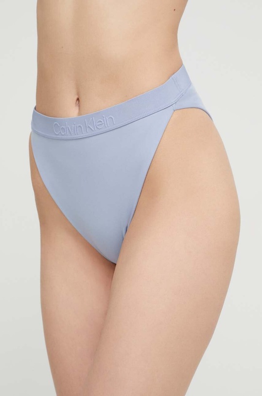 Calvin Klein figi kąpielowe dół niebieski KW0KW02033.PPYX
