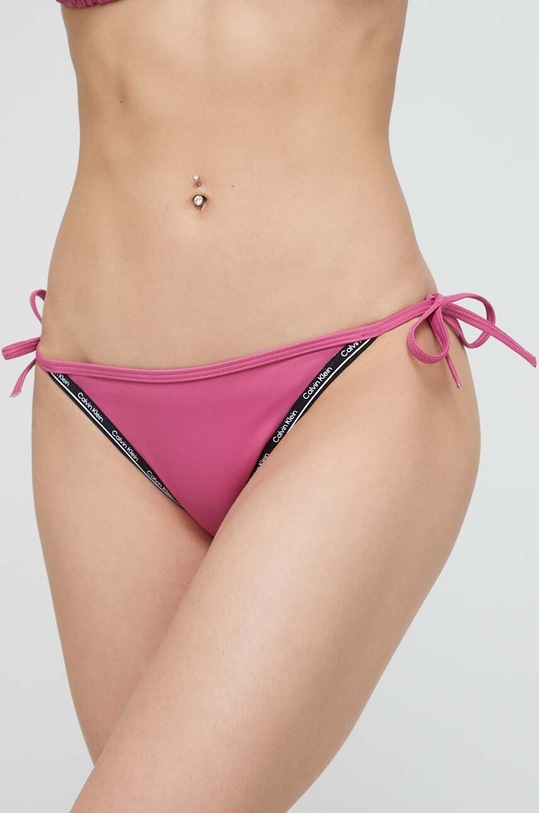 Calvin Klein figi kąpielowe dół fioletowy KW0KW01992.PPYX