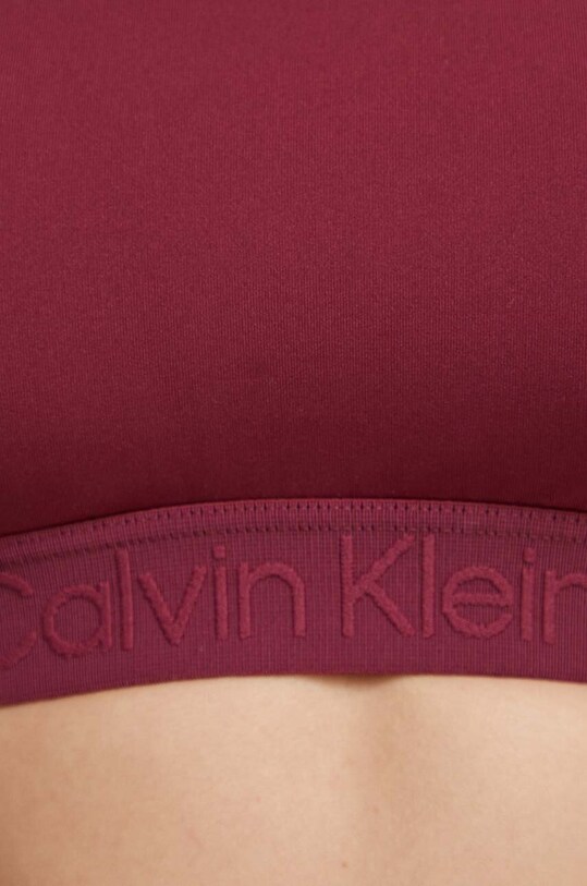 Bikini top Calvin Klein μπορντό KW0KW02030.PPYX