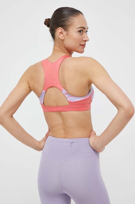 Oblečenie Športová podprsenka Mizuno Alpha Graphic J2GAA212 ružová