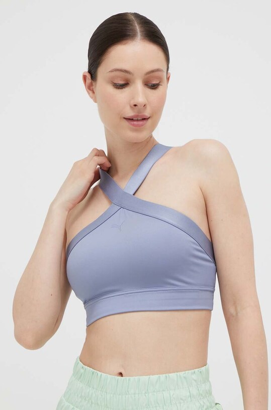Αθλητικό σουτιέν Puma Flawless Sculpt μπλε 523140