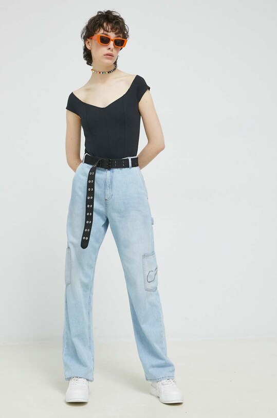 Abercrombie & Fitch body KI139.3196.900 negru SS23