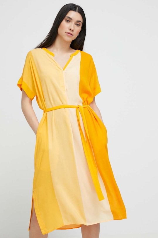 Dkny rochie de plajă camasa de noapte portocaliu YI2122657