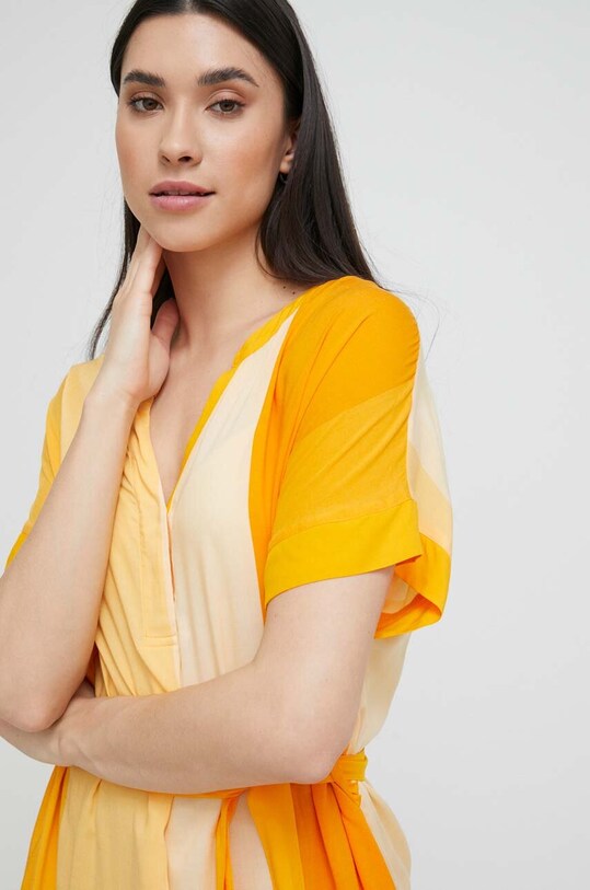 Îmbrăcăminte Dkny rochie de plajă YI2122657 portocaliu