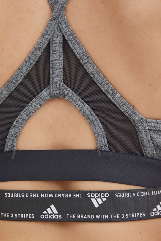 adidas Performance biustonosz sportowy Aeroreact HC7870 szary