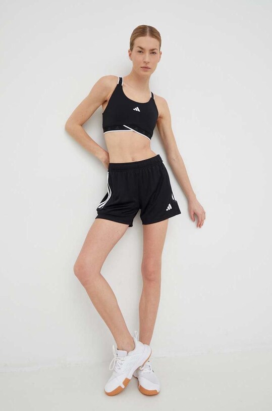 Спортивный бюстгальтер adidas Performance Powerimpact HN7248 чёрный SS23