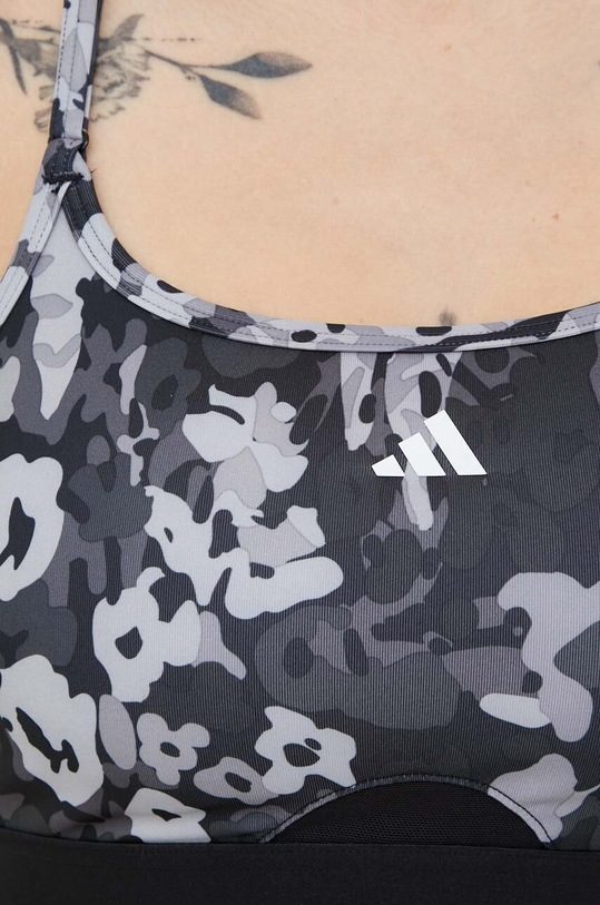 Sportovní podprsenka adidas Performance AeroReact HR2882 šedá