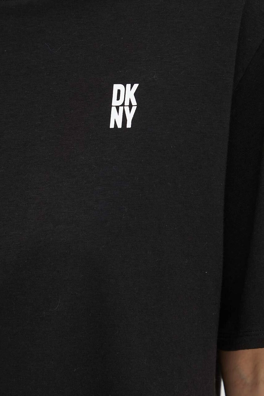 Dkny t-shirt piżamowy YI2422635 czarny