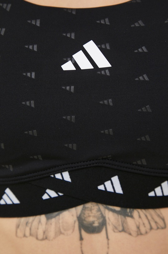 Спортен сутиен adidas Performance PowerReact черен HS7264