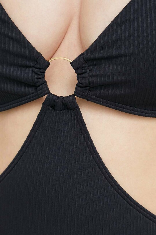 Hollister Co. jednoczęściowy strój kąpielowy KI311.3037.902 czarny