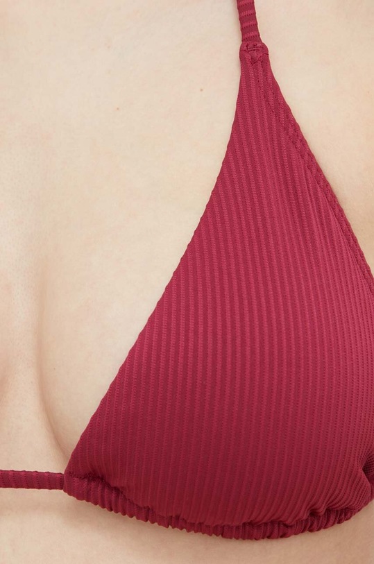 Odzież Hollister Co. biustonosz kąpielowy KI311.3096.522 bordowy