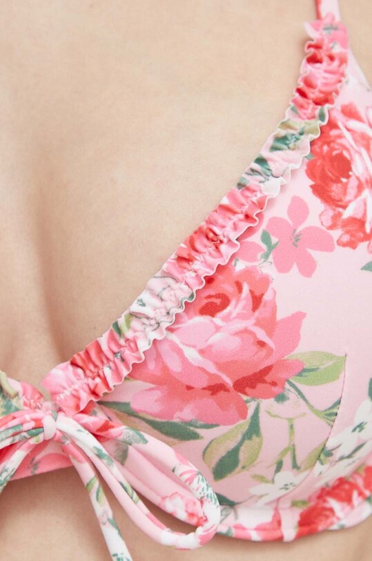 Plavková podprsenka Hollister Co. KI311.3139.608 růžová