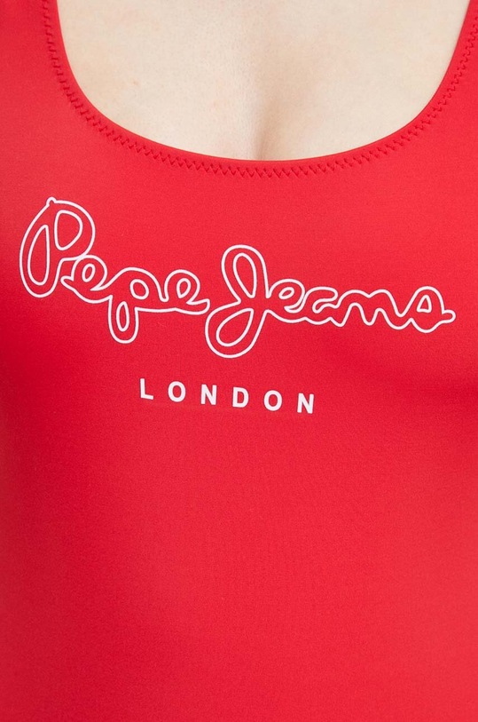 Pepe Jeans jednoczęściowy strój kąpielowy Olena PLB10479.217 czerwony