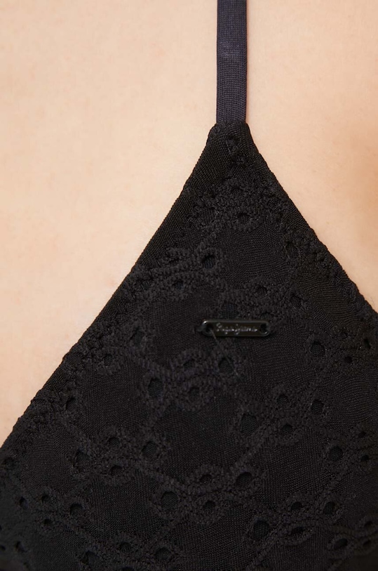 Bikini top Pepe Jeans μαύρο PLB10472.999