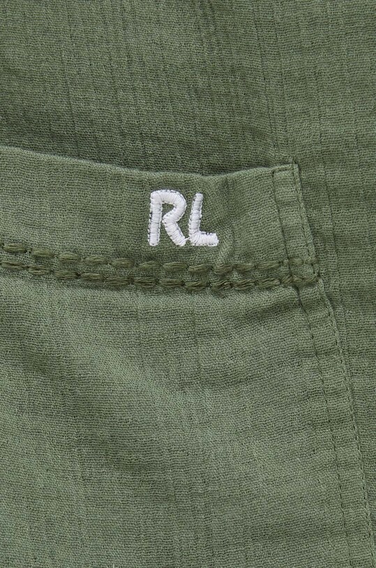 Бавовняне пляжне покривало Polo Ralph Lauren 21381476 зелений
