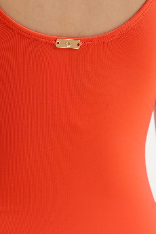 Lauren Ralph Lauren costum de baie dintr-o bucată 20201016 portocaliu