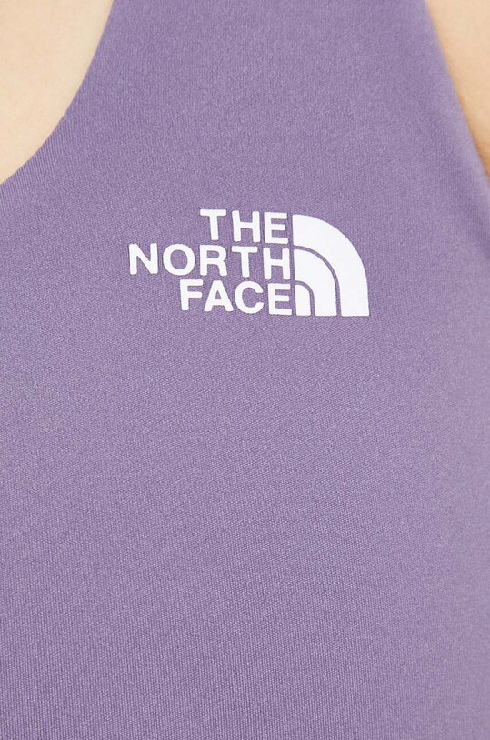 The North Face biustonosz sportowy Movmynt NF0A7QB9RK41 fioletowy