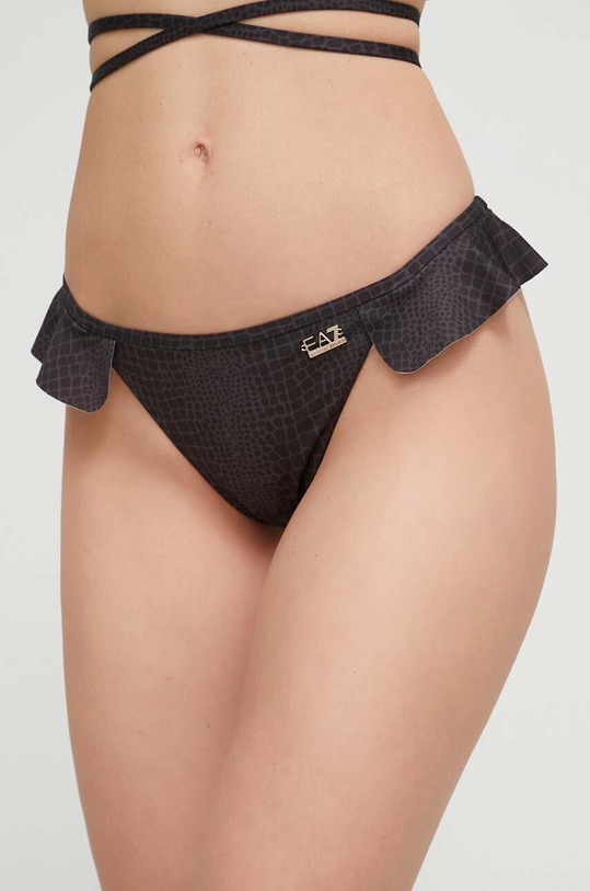 EA7 Emporio Armani dwuczęściowy strój kąpielowy czarny 911015.3R414