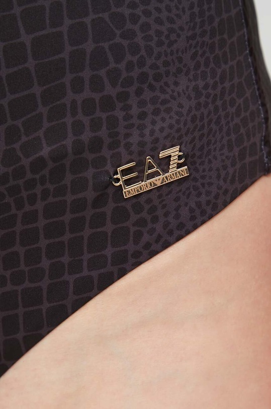 EA7 Emporio Armani jednoczęściowy strój kąpielowy 911161.3R414 czarny