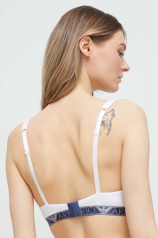 Odzież Emporio Armani Underwear biustonosz 164530.3R221 biały
