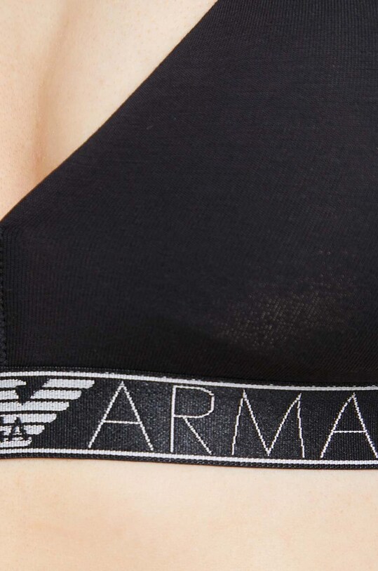 Podprsenka Emporio Armani Underwear čierna 164530.3R221