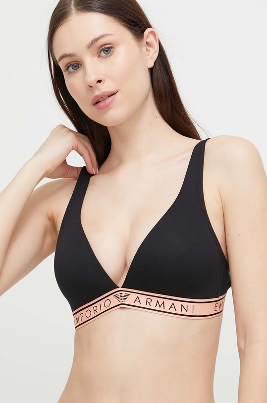 Odzież Emporio Armani Underwear biustonosz 164602.3R227 czarny