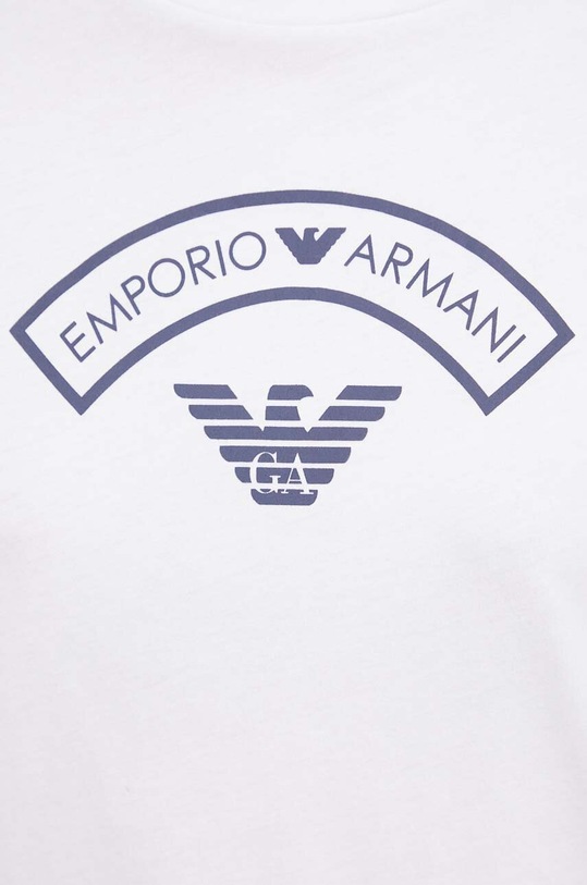 Emporio Armani Underwear sukienka lounge bawełniana 164687.3R255 biały