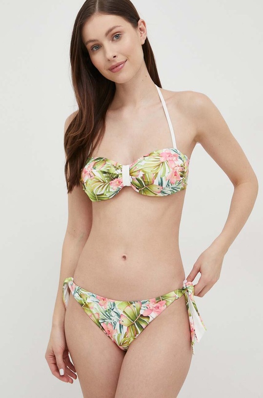 Liu Jo sutien de baie cu două fețe VA3019.J6448 verde SS23