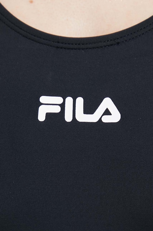 Fila costum de baie dintr-o bucată Saki negru FAW0472