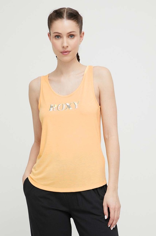 Roxy top dzianina żółty ERJZT05475