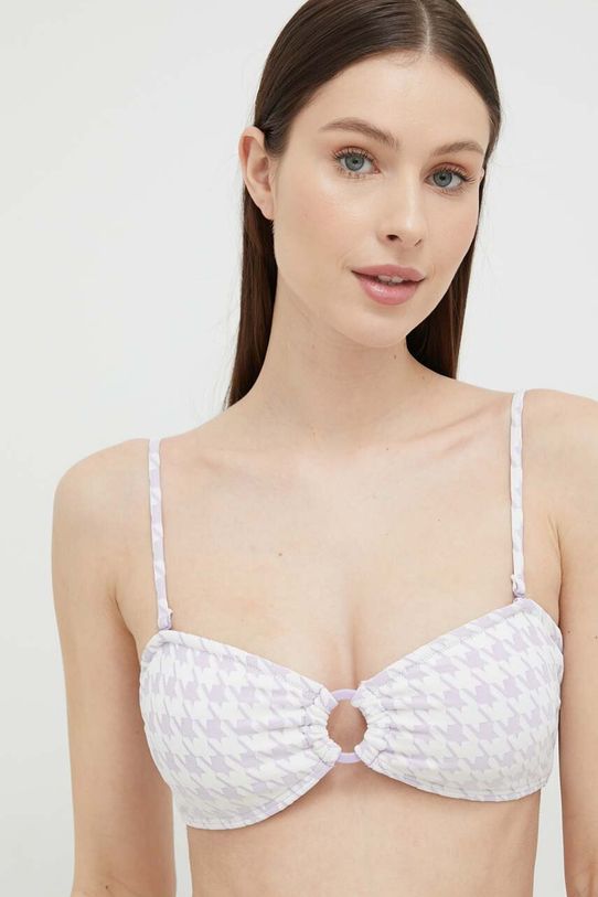 Odzież Roxy biustonosz kąpielowy ERJX304913 fioletowy