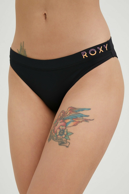 Μαγιό σλιπ μπικίνι Roxy Active κάτω μέρος μαύρο ERJX404567