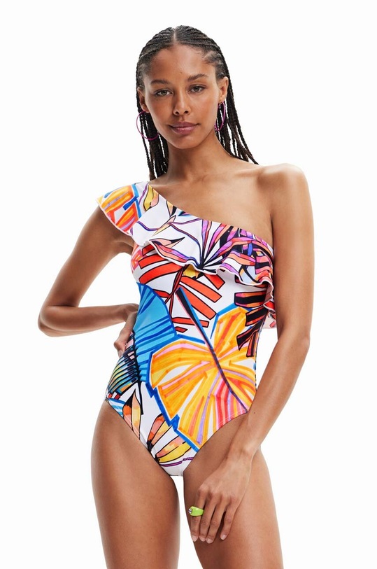 Desigual costum de baie dintr-o bucată 23SWMK12 alb SS23