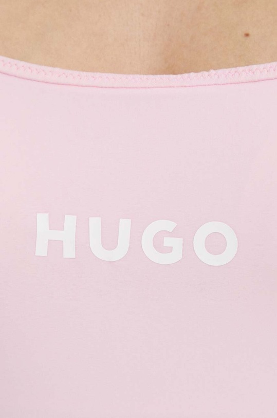 HUGO jednoczęściowy strój kąpielowy różowy 50492422