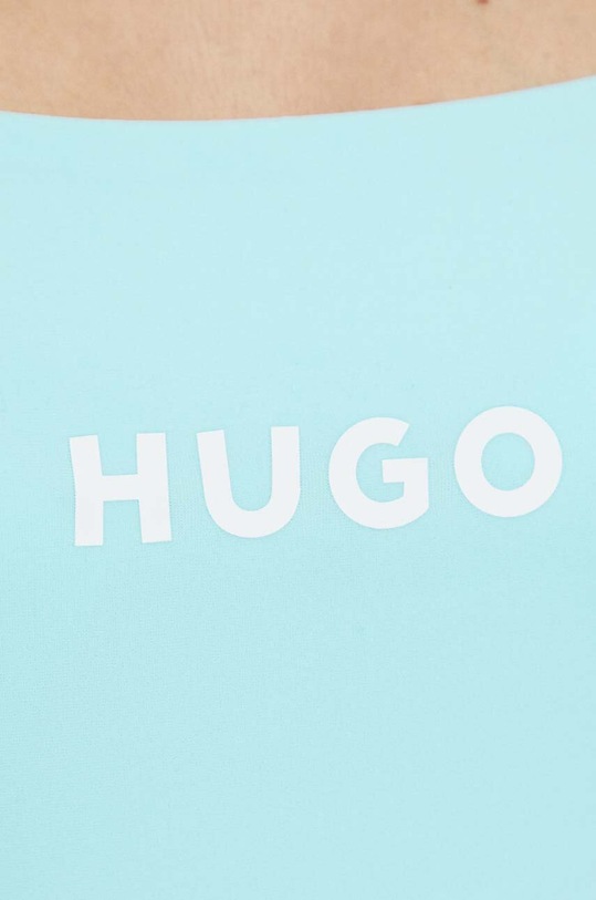 Суцільний купальник HUGO блакитний 50492422