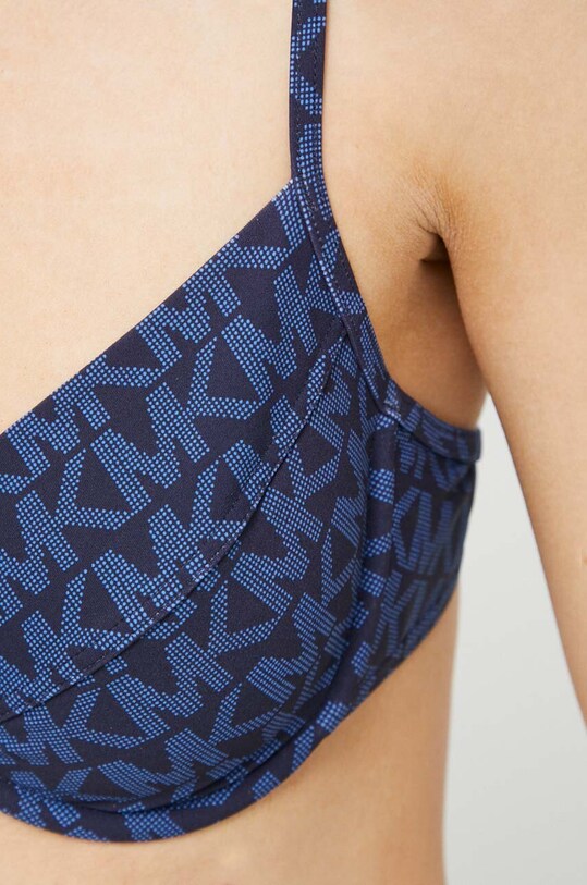 Îmbrăcăminte MICHAEL Michael Kors sutien de baie MM2N618 bleumarin