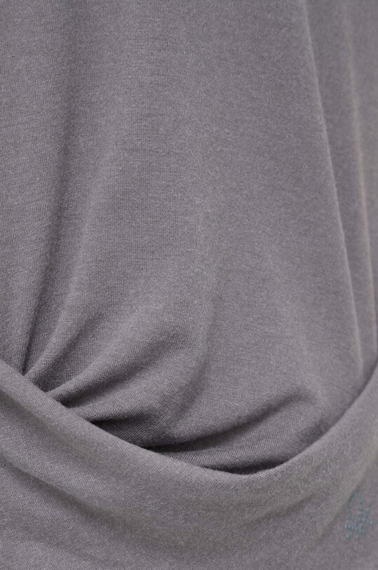 Горнище на пижама с къси ръкави United Colors of Benetton 3JZN3M03K.69W сив