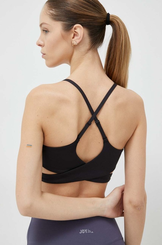 Ruházat adidas Performance sportmelltartó jógázáshoz Studio HS7254 fekete