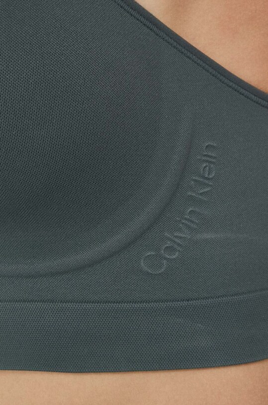 Športová podprsenka Calvin Klein Performance Essentials 00GWS3K100 sivá