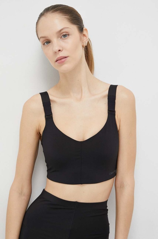 Calvin Klein Performance biustonosz sportowy Essentials czarny 00GWS3K111