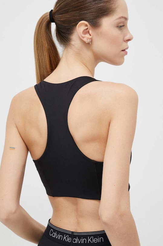 Odzież Calvin Klein Performance biustonosz sportowy Essentials 00GWS3K119 czarny