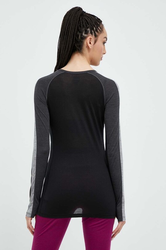 Îmbrăcăminte Icebreaker longsleeve funcțional 125 ZoneKnit IB0A56H45851 negru