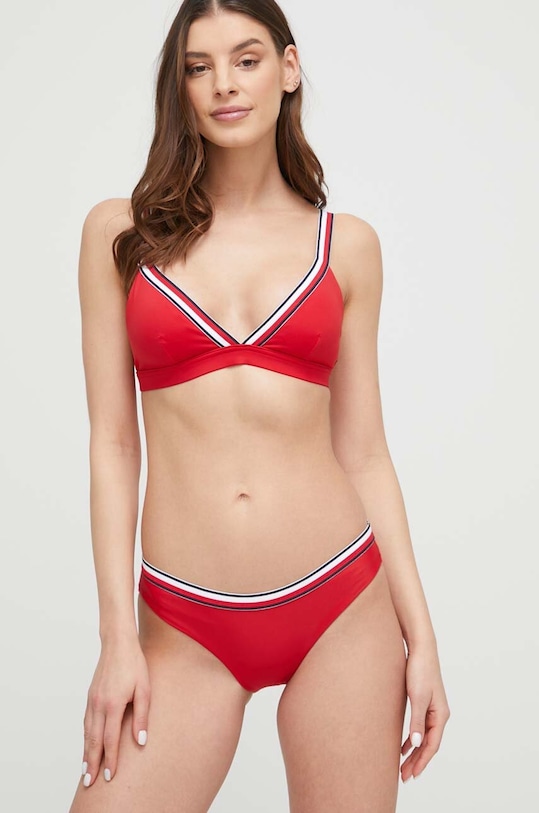 Одяг Купальний бюстгальтер Tommy Hilfiger UW0UW04101.PPYX червоний