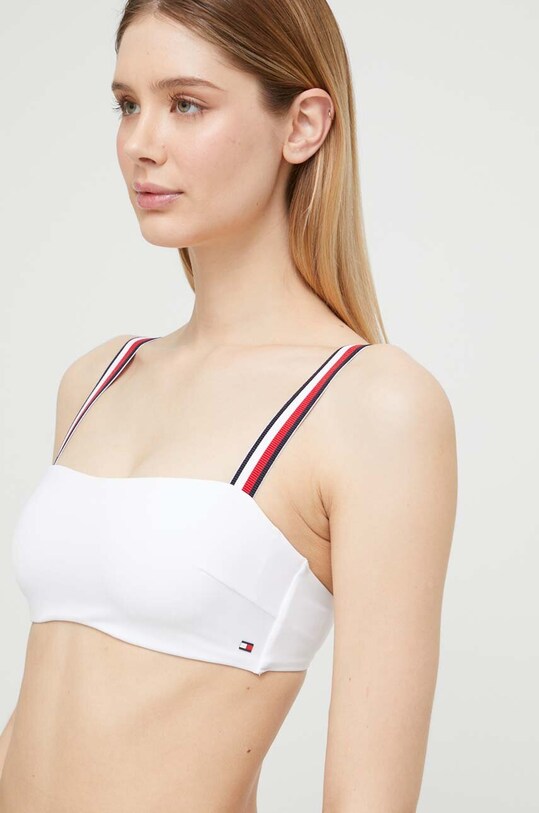Tommy Hilfiger sutien de baie cu balene alb UW0UW04102.PPYX